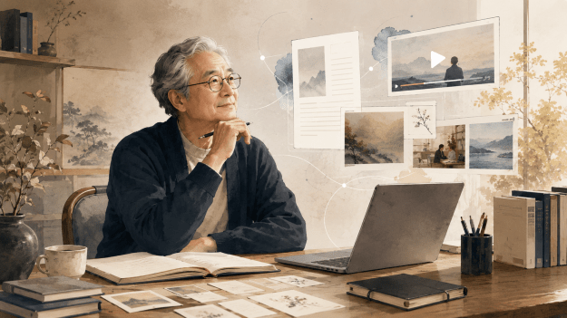 작은 미디어 허브를 만들며 — AI가 다시 열어준 제2의 활력